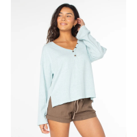 Roxy Weekend Story Top Womens | Lt Blue | Large | Christy Sports