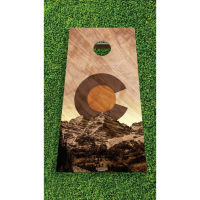 Yardhouse Creations Colorado Flag Cornhole Board + Bags | Christy Sports