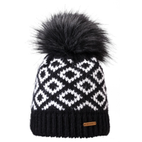 Starling Raven Pom Beanie Womens | Multi Black | Christy Sports