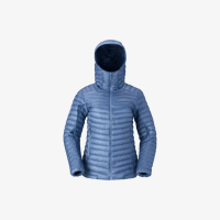 Norrona Trollveggen Superlight Down Hood Womens | Blue | Small | Christy Sports