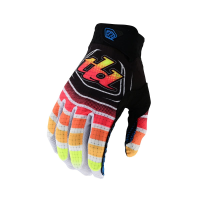 Troy Lee Air Glove Waves Youth | Multi Black | Medium | Christy Sports