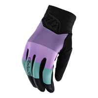 Troy Lee Luxe Gloves Womens | Multi Purple | Large | Christy Sports