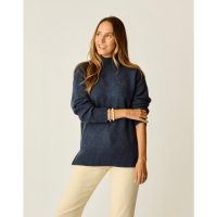 Carve Designs Woodward Allover Sweater Womens | Navy | X-Small | Christy Sports