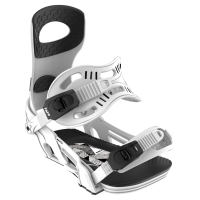 Bent Metal Metta Snowboard Bindings Womens | White | S/M | Christy Sports