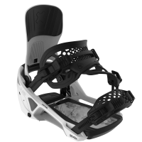 Bent Metal Lightning Supermatic Snowboard Bindings | White | X-Large | Christy Sports
