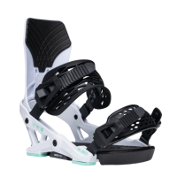 YES. Rebel Snowboard Bindings Womens | White | Medium | Christy Sports