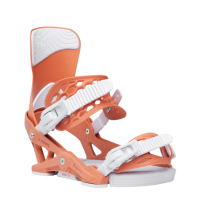 Jones Equinox Snowboard Bindings Womens | Coral | Small | Christy Sports