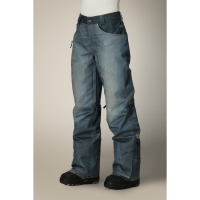 686 Deconstructed Denim Insulated Pants Womens | Denim | Large | Christy Sports