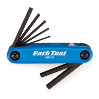 Park Tool AWS-10 Fold-Up Hex Wrench Set | Black | Christy Sports