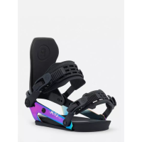 Ride A-10 Snowboard Bindings Mens | Multi Black | Medium | Christy Sports