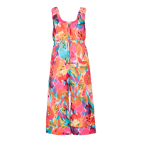 Obermeyer Snoverall Print Pant Kids Girls | Multi Orange | 5 | Christy Sports