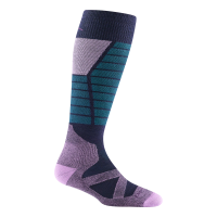 Darn Tough Function X Midweight Socks Womens | Multi Purple | Large | Christy Sports