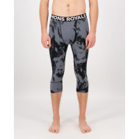 Mons Royale Cascade Merino Base Layer 3/4 Legging Mens | Multi Gray | X-Large | Christy Sports