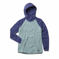 Mountain Hardwear Summit Grid Tunic Hoodie Womens | Multi Aqua | Small | Christy Sports