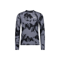 Mons Royale Cascase Merino Base Layer Long Sleeve Mens | Multi Gray | Small | Christy Sports