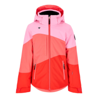 Obermeyer Reese Jacket Junior Girls | Multi Red | Large | Christy Sports