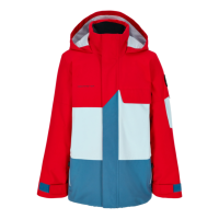 Obermeyer Axel Jacket Junior Boys | Multi Red | Large | Christy Sports