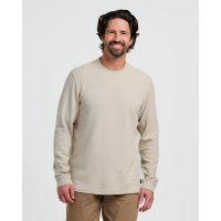 Free Fly Waffle Crew Mens | Cream | X-Large | Christy Sports