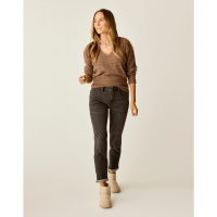 Carve Designs Carve Ruth Reversible Fuzzy Sweater Womens | Tan | Large | Christy Sports