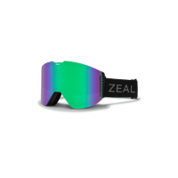 Zeal Lookout Goggles + Polarized Jade Mirror Lens | Black | Christy Sports