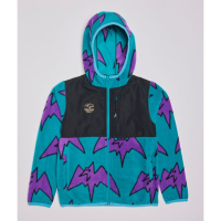 Airblaster Jr. Fleece Jacket Kids | Multi Teal | Medium | Christy Sports