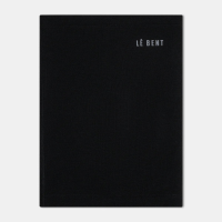 Le Bent Double Up Heavyweight Grid Fleece Neck Gaiter | Black | Christy Sports