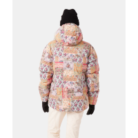 Roxy Alofted Puffy Jacket Womens | Multi Tan | Large | Christy Sports