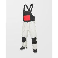 Volcom Roan Bib Mens | Multi White | Large | Christy Sports