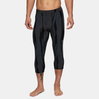 Le Bent Heavyweight Grid Fleece 3/4 Base Layer Bottoms Mens | Multi Charcoal | Large | Christy Sports