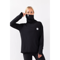 Eivy Loose Fit Gaiter Rib Top Womens | Black | Large | Christy Sports