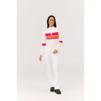 Krimson Klover Emory Zip Neck Sweater Womens | White | X-Small | Christy Sports