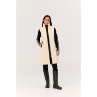 Krimson Klover Kira Fleece Vest Long Womens | Natural | Large | Christy Sports