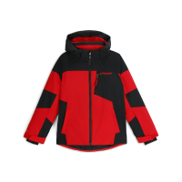 Spyder Leader Jacket Junior Boys | Multi Red | 14 | Christy Sports