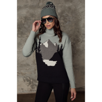 Alp N Rock Simran Mock Neck Sweater Womens | Multi Mint | Small | Christy Sports