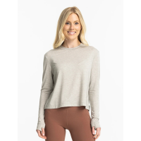 Free Fly Elevate Long Sleeve Womens | Khaki | Large | Christy Sports