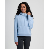Free Fly Bamboo Northcoast Fleece Anorak Womens | Lt Blue | Large | Christy Sports