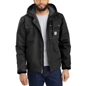 Carhartt Carhartt Mens 103826 Bartlett Jacket - Sherpa Lined - Black Large Regular - $149.99 at Dungarees