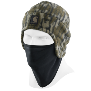 Carhartt Carhartt Men's 105517 Camo Fleece 2-in-1 Hat - Mossy Oak'Bottomland Camo One Size Fits All - $37.99 at Dungarees