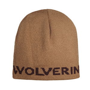 Wolverine Wolverine Mens WVH9007 Knit Logo Cap - Chestnut One Size Fits All - $20.00 at Dungarees