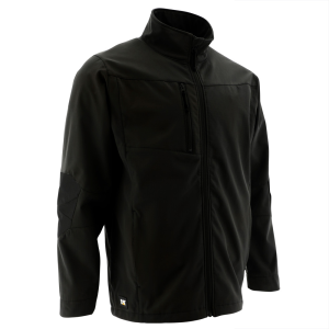 Cat CAT Mens 1040003 Grid Fleece Bonded Softshell Jacket - Black Large Regular - $129.99 at Dungarees
