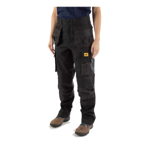 Cat CAT  1080008 Women's Advanced Stretch Trademark Pant - Black 28W - $84.99 at Dungarees