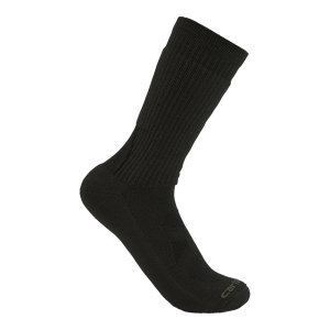 Carhartt Carhartt Mens SC9700M Midweight Merino Wool Blend Uniform Crew Sock - Black Large - $17.99 at Dungarees