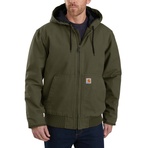 Carhartt Carhartt Men's 104050 J130 Washed Duck Active Jac - Moss X-Large Tall - $139.99 at Dungarees