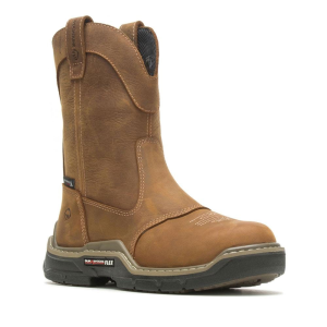Wolverine  W220038 Raider DuraShocks Western - Brown 10 A 1/2 M