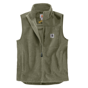 Carhartt Carhartt Men's 104515 Closeout Yukon Extremes Wind Fighter Fleece Vest - Burnt Olive X-Large Regular - $64.99 at Dungarees