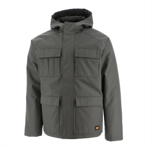 Cat CAT Mens 1310160 Hooded Pocket Jacket - Magnet Large Regular - $79.99 at Dungarees
