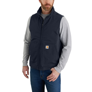 Carhartt Carhartt Mens 105535 Super Dux Relaxed Fit Lightweight Softshell Vest - Navy 2X-Large Tall - $119.99 at Dungarees
