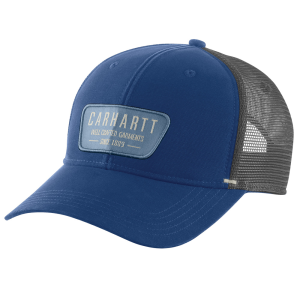 Carhartt Carhartt Men's 105452 Closeout Canvas Mesh-Back Crafted Patch Cap - Lakeshore One Size Fits All - $16.99 at Dungarees