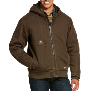 Ariat Ariat Mens 10027860 Rebar Washed Duracanvas Insulated Jacket - Wren Medium Regular - $129.95 at Dungarees