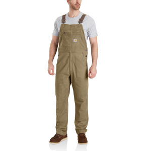 Carhartt Carhartt Men's 102987 Rugged Flex Rigby Bib - Dark Khaki 50W x 34L - $109.99 at Dungarees